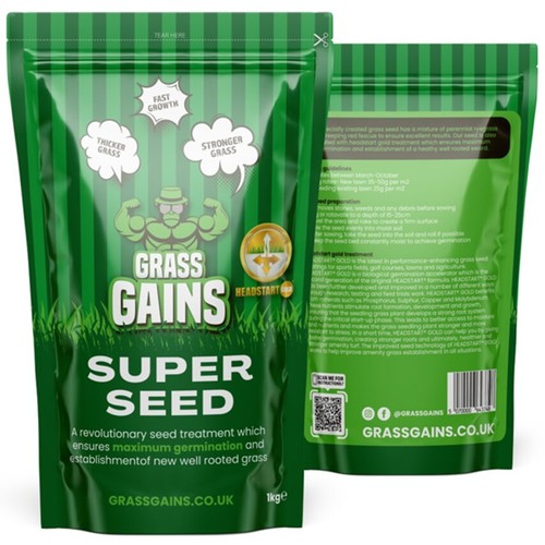 Grass grains super seed - super,