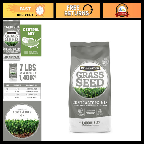 Premium contractors grass seed - contractors,