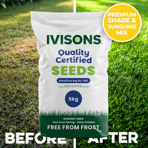 5kg premium shady area grass - area,