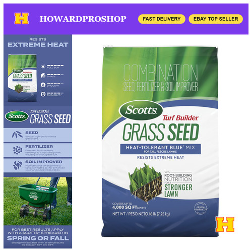 Heat tolerant grass seed mix - heat-tolerant,