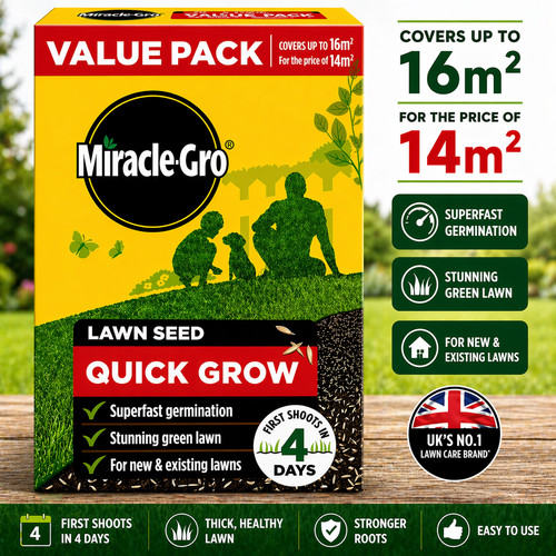 Miracle gro quick grass - quick, seed