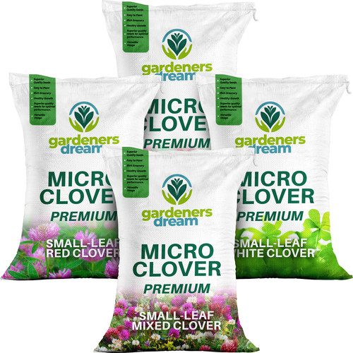 Micro mixed clover grass - mixed, seed