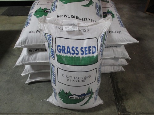 New contractor mix - contractor's, grass