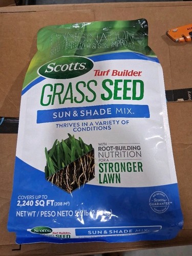 Scotts turf builder grass seed - turf,
