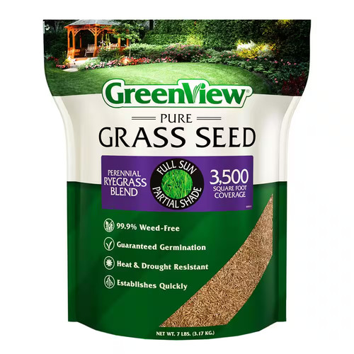 Lbs pure grass seed - 7,